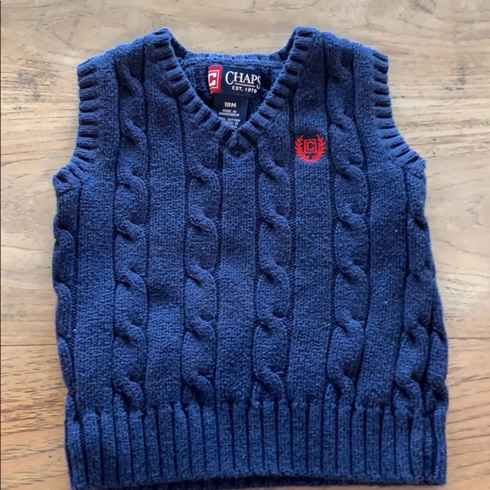 Boys 18 month Chaps vest
